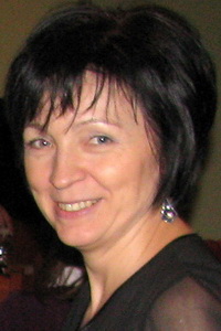 dyrygent chóru Harmonia pani Bogusława Dengusiak.