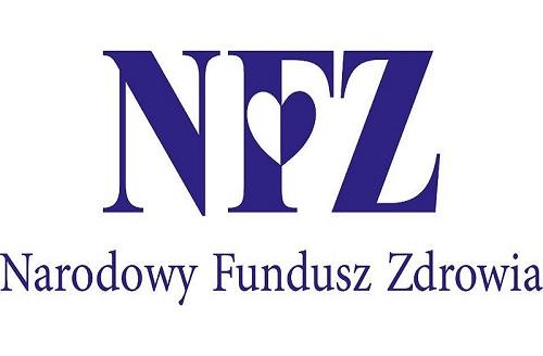 na zdjęciu logo NFZ