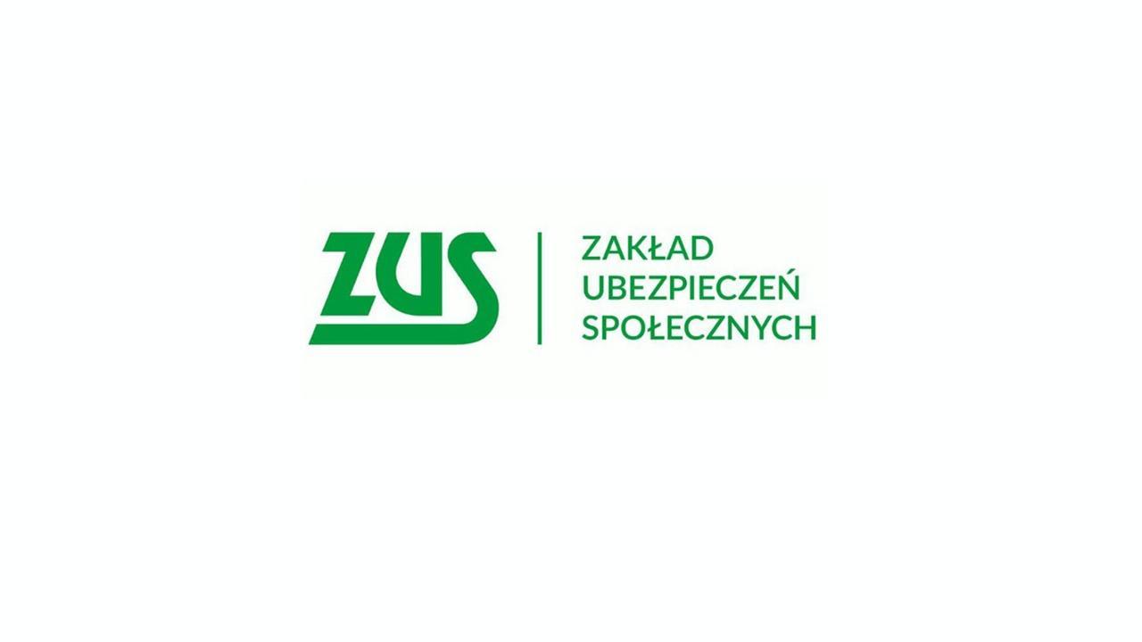 na zdjęciu logo ZUS