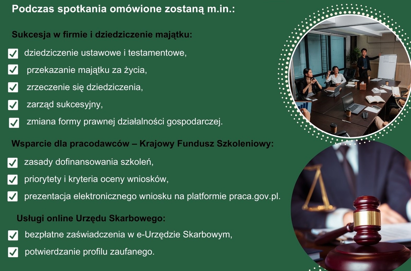 plakat informacyjny