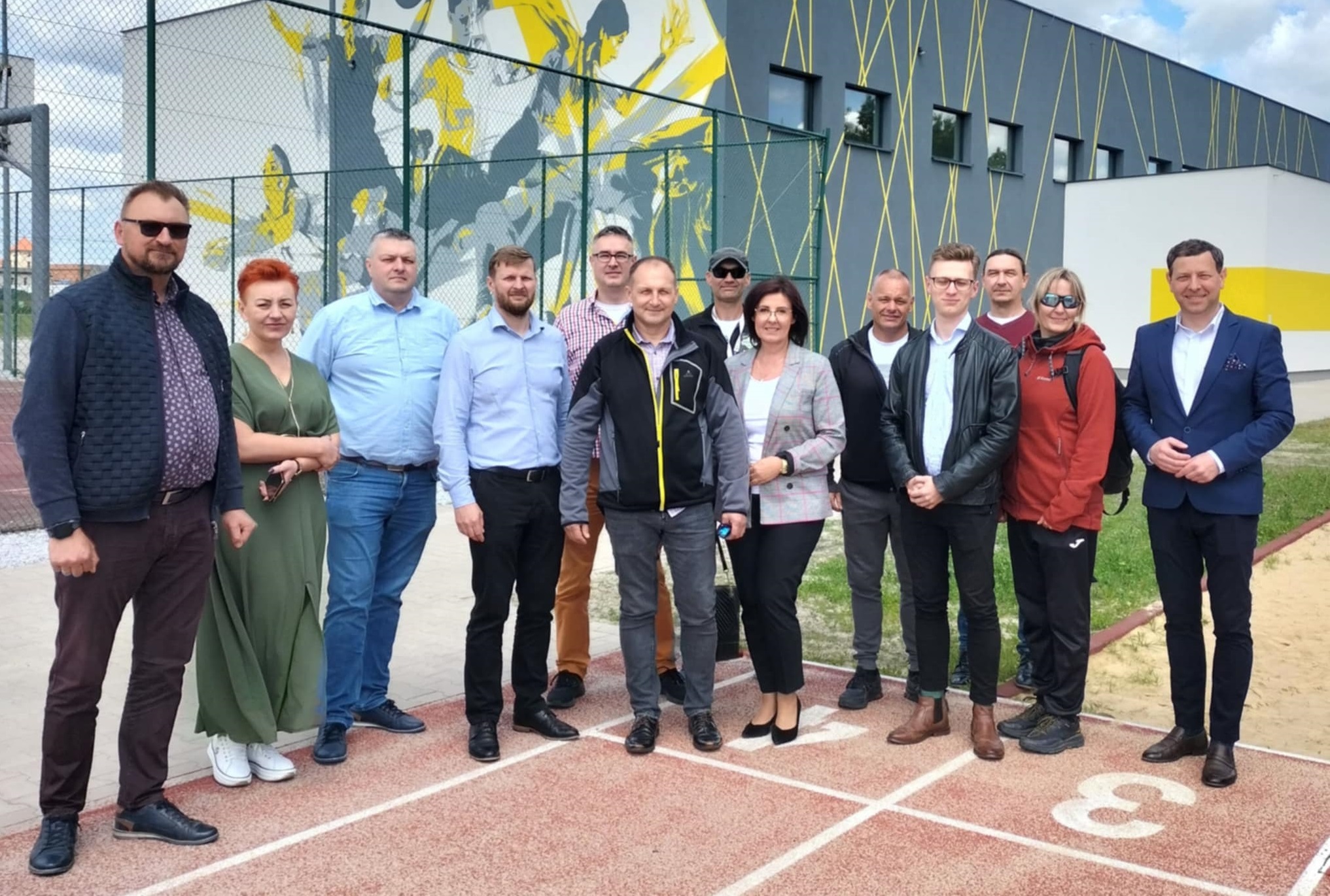 Burmistrz Zdun wraz z radnymi z Sulmierzyc