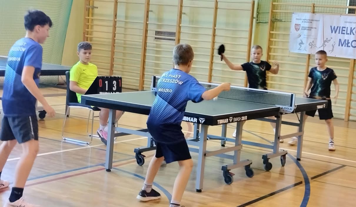 Zawodnicy podczas gry